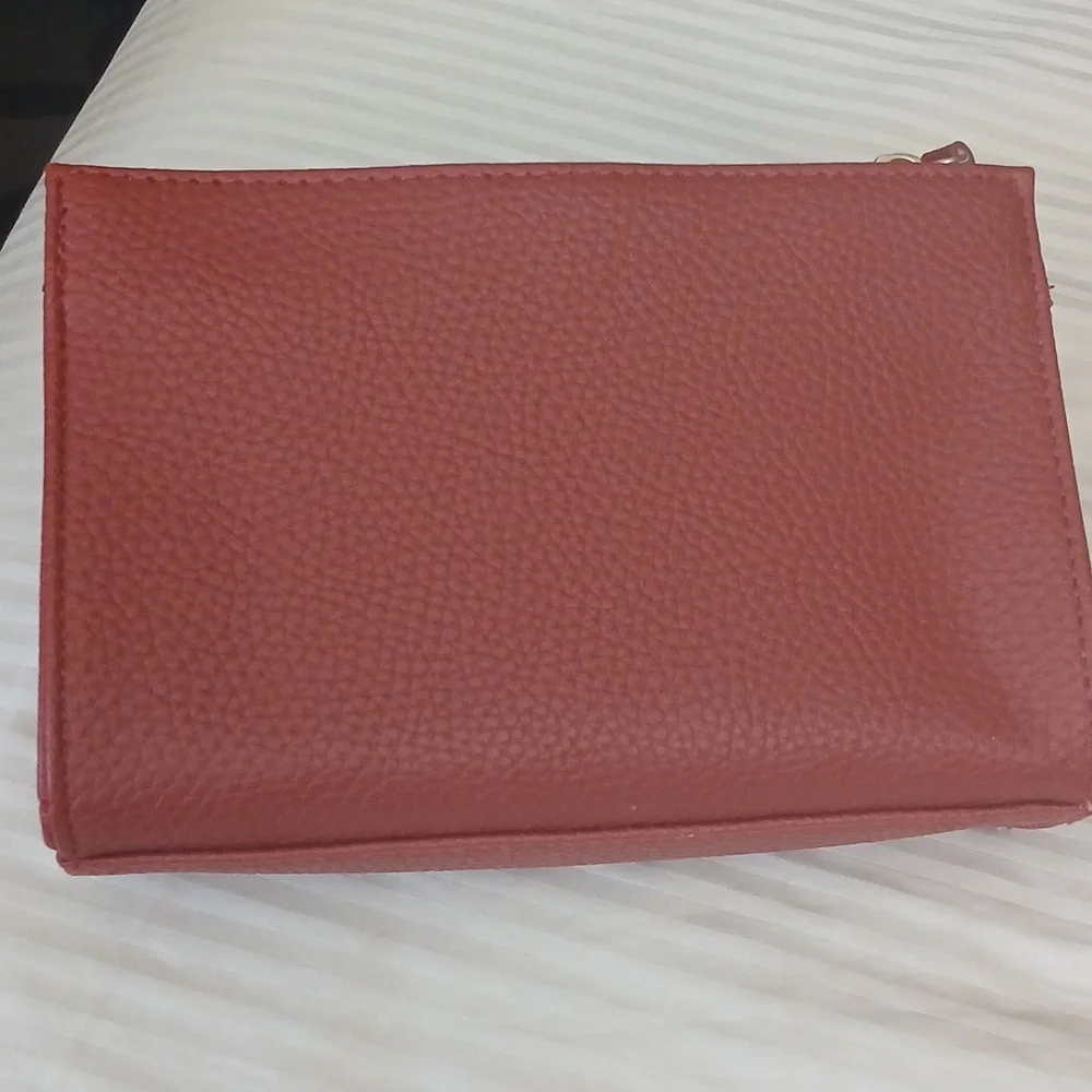 Laura Mercier Faux Leather Makeup Bag